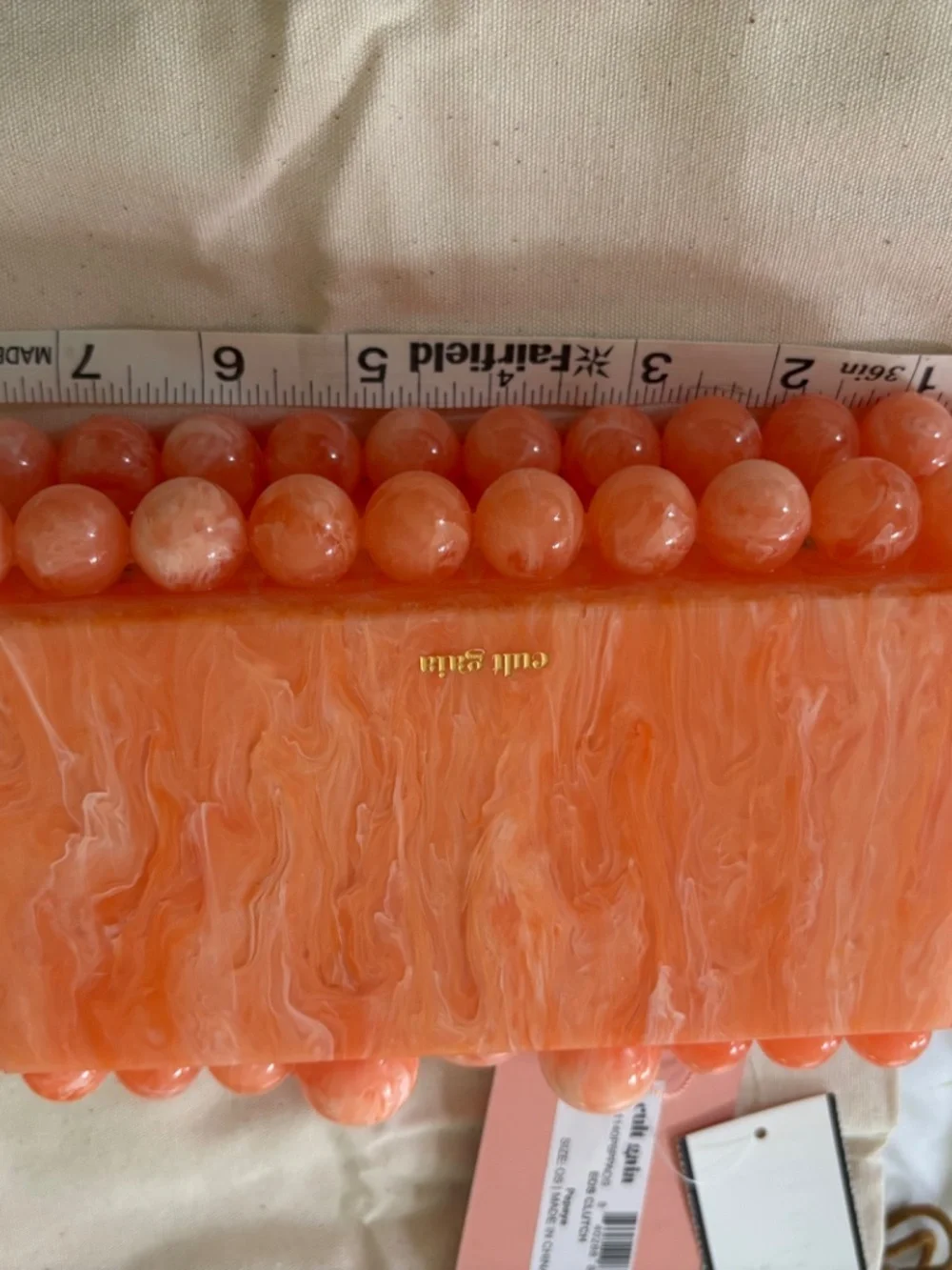 Cult Gaia EOS Papaya Purse new with tags - Picture 3 of 8